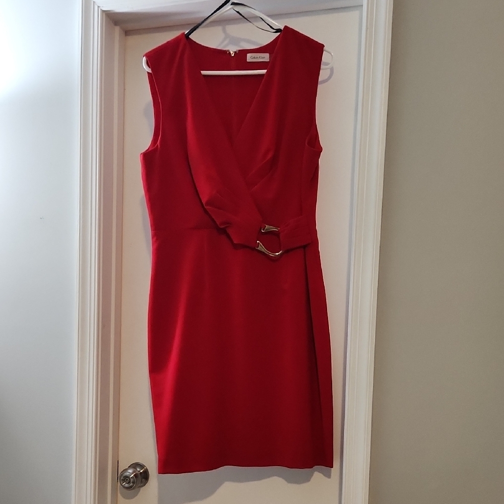 Calvin Klein Red Dress